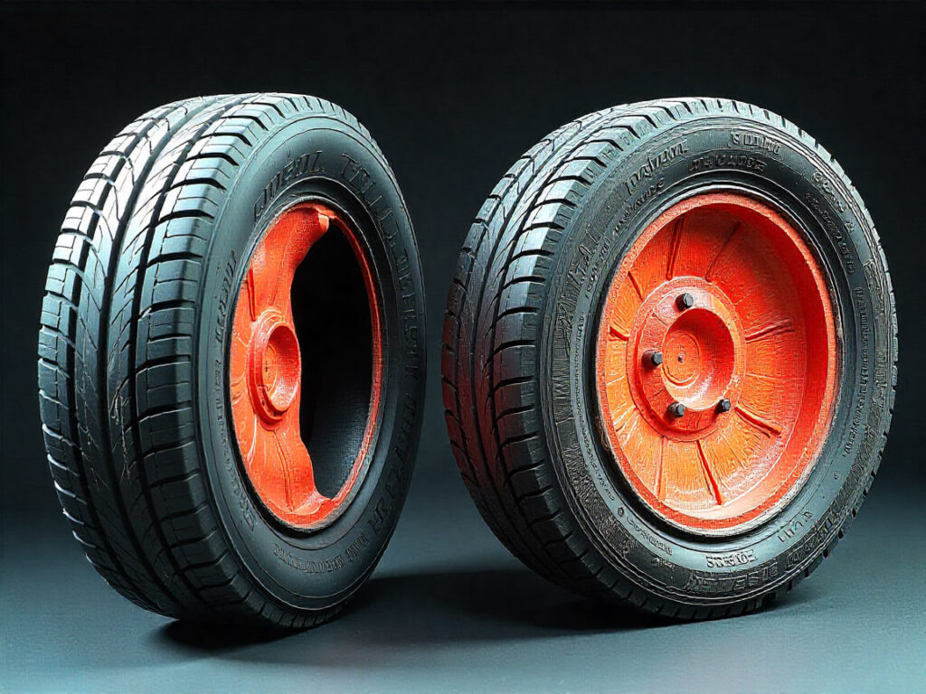 مقایسه لاستیک